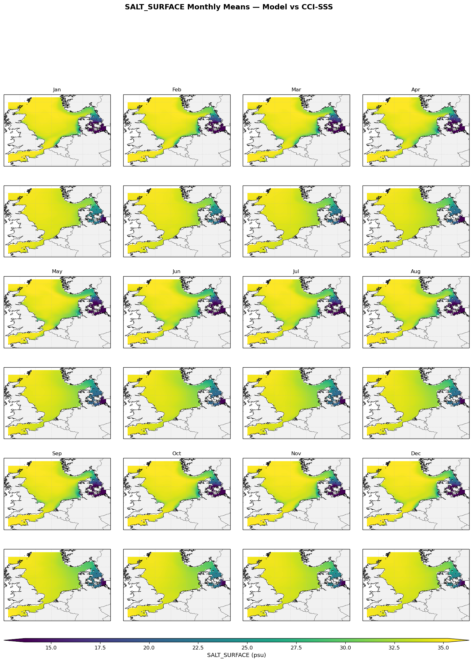 Salinity (surface) — CCI-SSS monthly maps